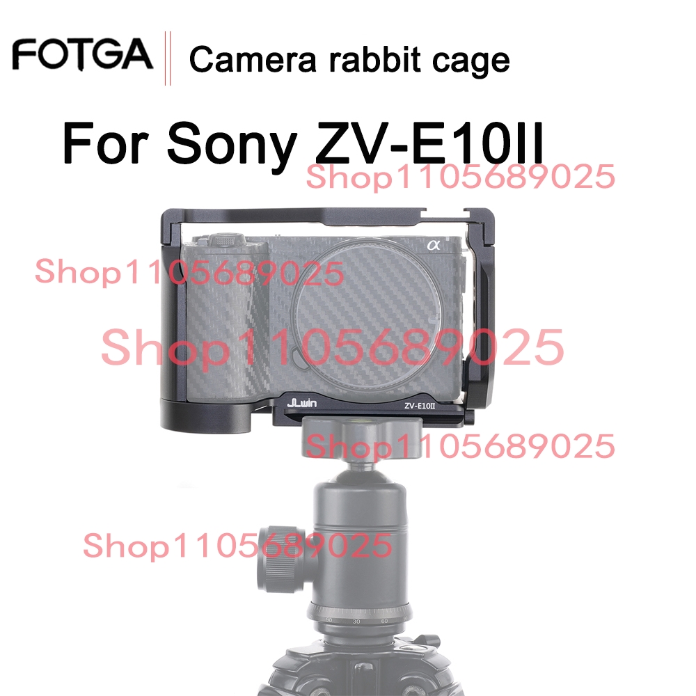 ZVE10II Camera Cage With Woode - Sony Camera Zv-E10 ulasan dan harga