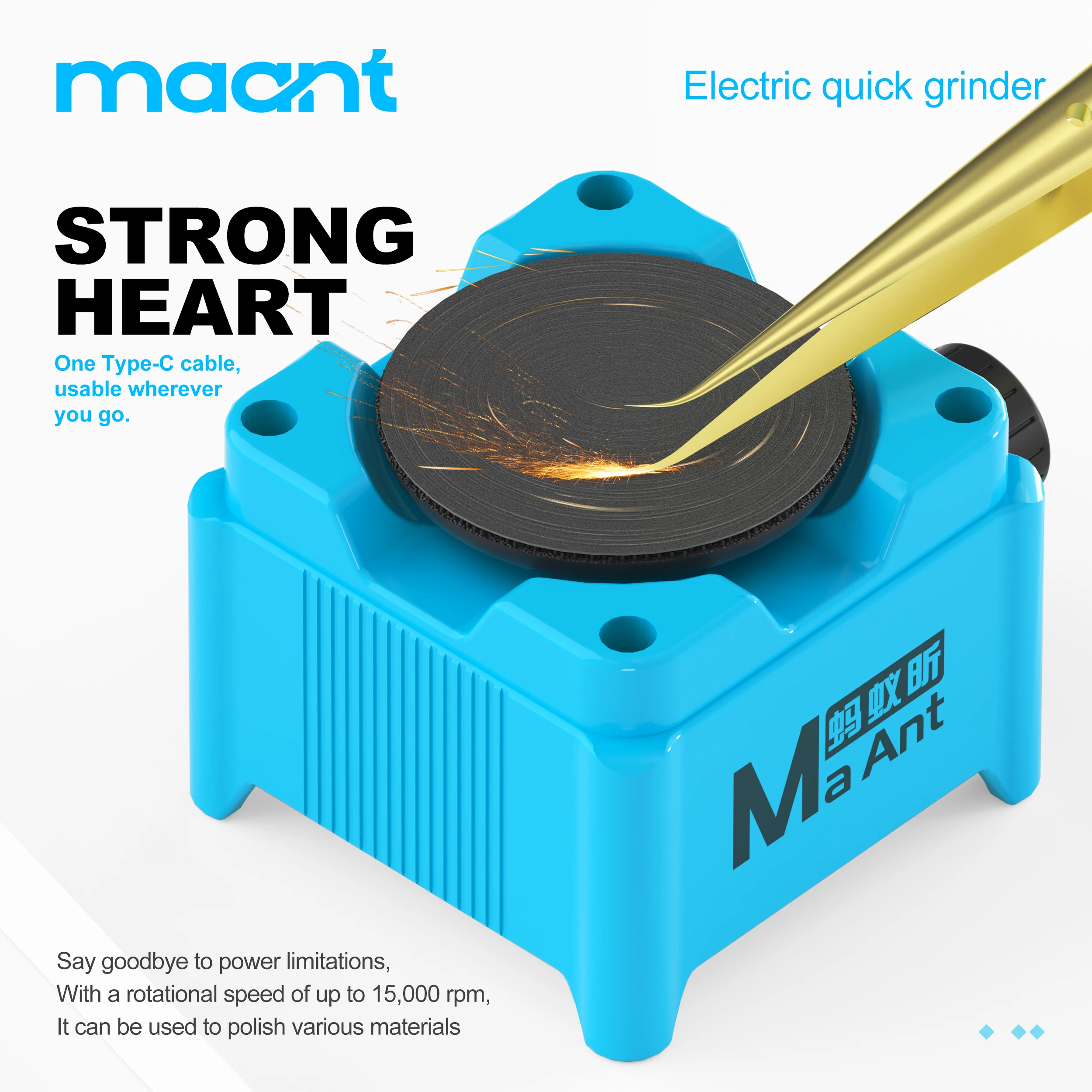 MaAnt KM1 Electric Grinder 700 - Electronics Repair Tools ulasan dan harga