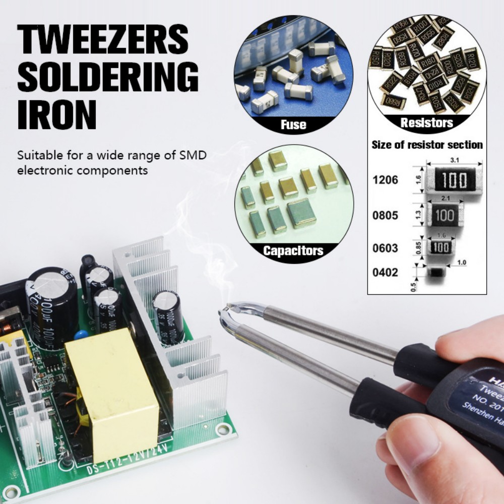 T12 Soldering Tweezer Handle – - Electronics Repair Tools ulasan dan harga
