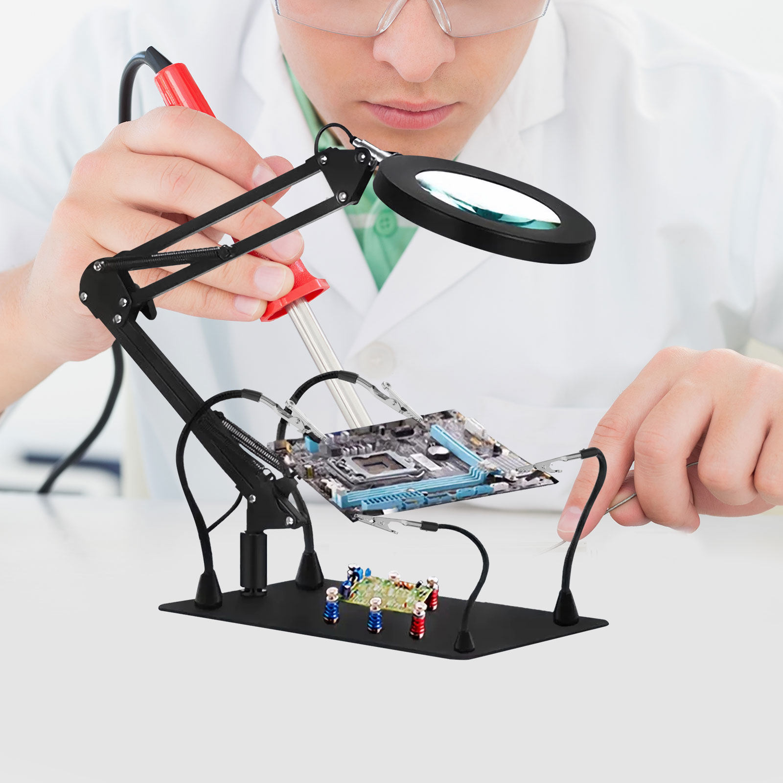 3pcs Soldering Workbench Clamp - Electronics Repair Tools ulasan dan harga