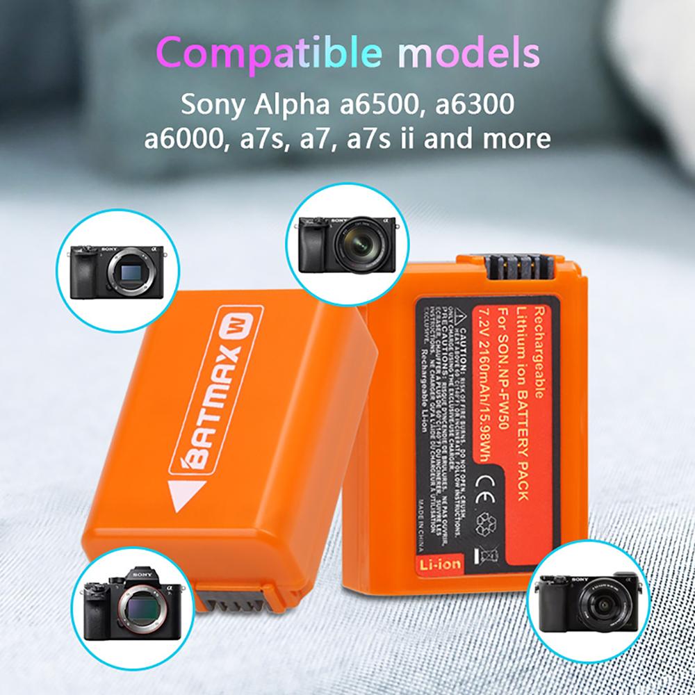 Batmax NP-FW50 Bateria NPFW50  - Sony Camera Zv-E10 ulasan dan harga