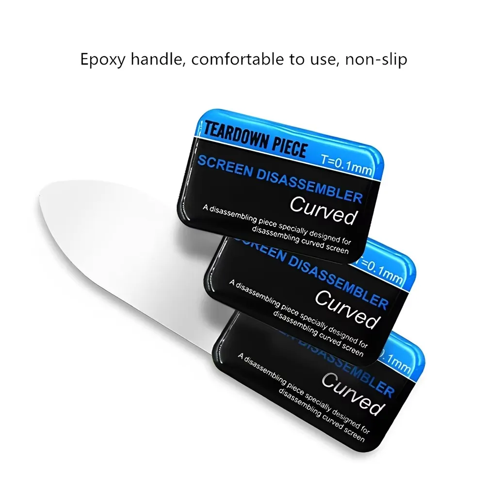 Steel Metal Mobile Phone Curve - Phone Opening Tool ulasan dan harga